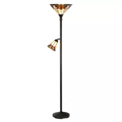 Clayre & Eef Stehlampe Tiffany Ø 30x178 cm»