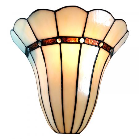 Clayre & Eef Wandlampe Tiffany 28x18x33 cm E27/max 1x60W