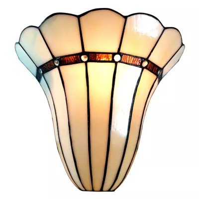 Clayre & Eef Wandlampe Tiffany 28x18x33 cm E27/max 1x60W