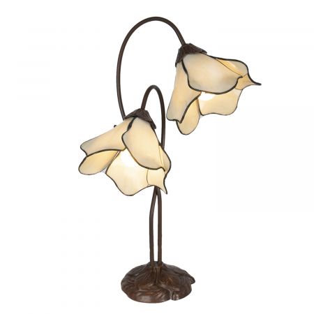 Clayre & Eef Tischlampe Tiffany 41x23x57 cm E27/max 2x40W