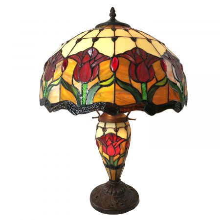 Clayre & Eef Tischlampe Tiffany Ø 41x57 cm E27/max»