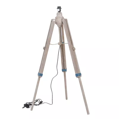 Clayre & Eef Lampenfuß Tripod Holz 80x80x140 cm E27/60W