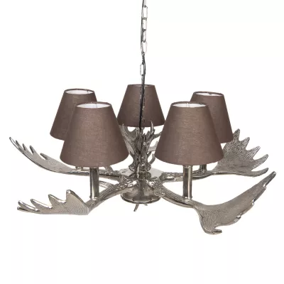 Clayre & Eef Hängelampe Ø 64x29 cm E14/max 5x25W