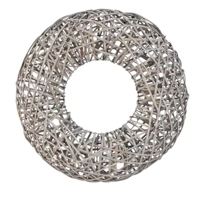Clayre & Eef Kranz Dekokranz Rattan ca. Ø 85 x 14 cm