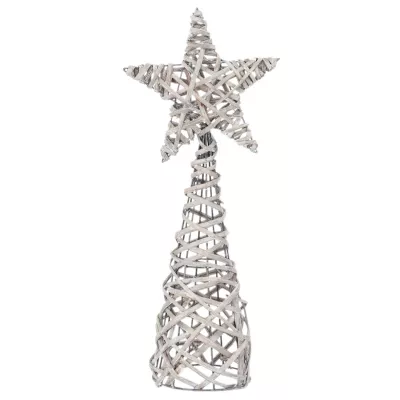 Clayre & Eef Figur Stern Rattan ca. 28 x 18 x 68 cm