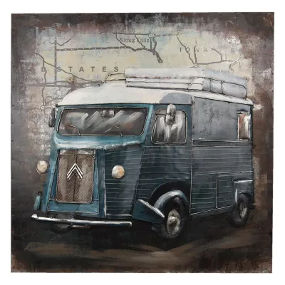 Clayre & Eef Wanddekoration 80x5x80 cm