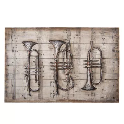 Clayre & Eef Wanddekoration 120x6x80 cm