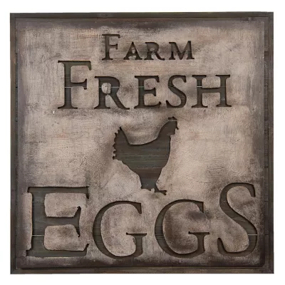 Clayre & Eef Wanddekoration 60x60x3 cm