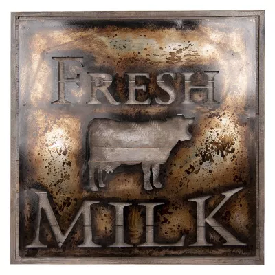 Clayre & Eef Wanddekoration 60x60x3 cm