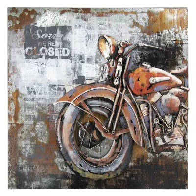 Clayre & Eef Wanddekoration 100x6x100 cm
