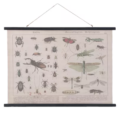 Clayre & Eef Wandkarte 105x2x76 cm