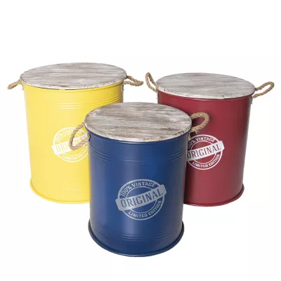 Clayre & Eef Aufbewahrungsbox Ø 50x56 cm/Ø 45x52»