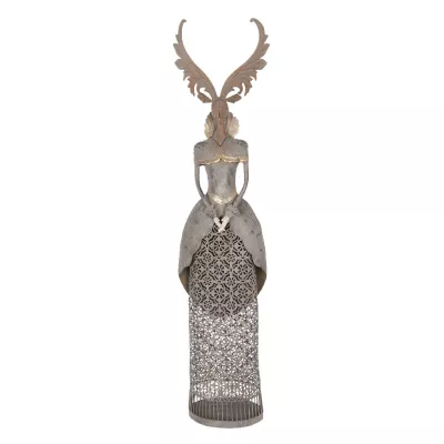 Clayre & Eef Dekoration Hirsch 20x11x81 cm