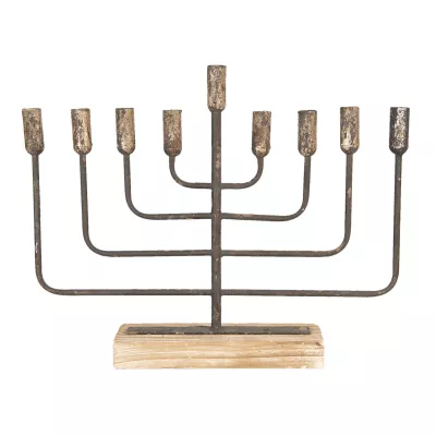 Clayre & Eef Kerzenständer 59x11x48 cm