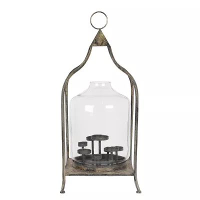 Clayre & Eef Laterne 36x36x75 cm