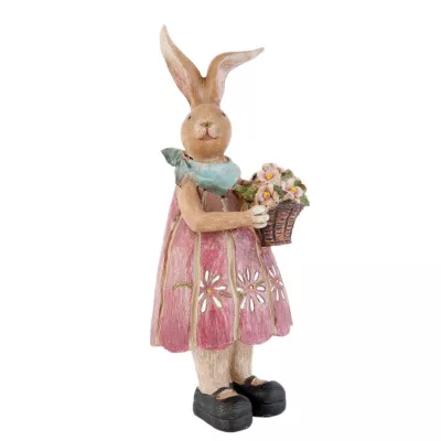 Hase Kleid Körbchen ca. 23 cm