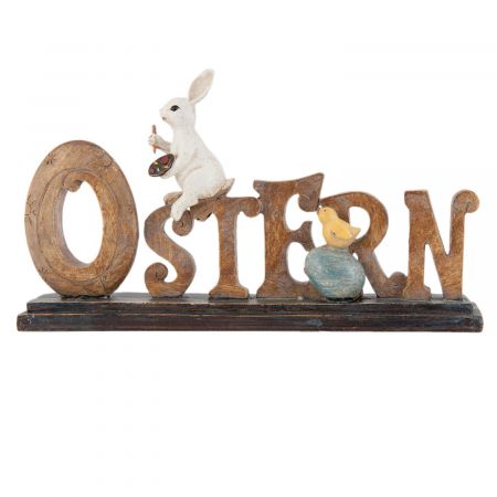 Clayre & Eef Aufsteller OSTERN ca. 22 cm