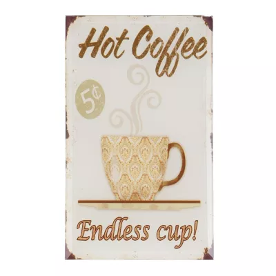 Clayre & Eef Textschild 10x17 cm
