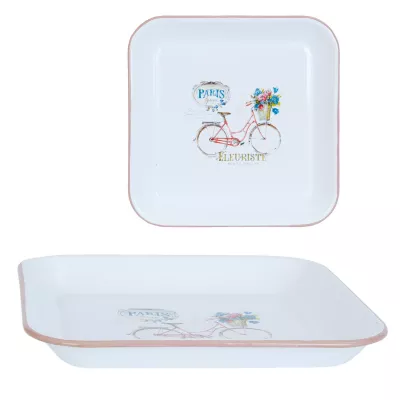 Clayre & Eef Tablett 27x27x5 cm