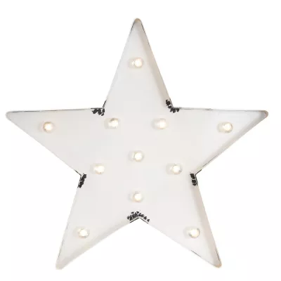 Clayre & Eef Dekoration mit LED 42x5x40 cm / 2x AA