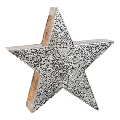 Clayre & Eef Dekoration star 27x3x27 cm