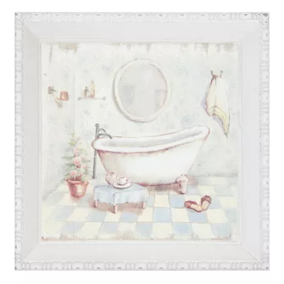 Clayre & Eef Wandbild 27x3x27 cm