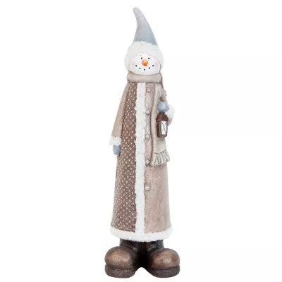 Clayre & Eef Snowman 14x11x54 cm