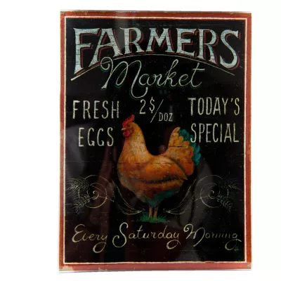 Clayre & Eef Textschild 15x1x20 cm