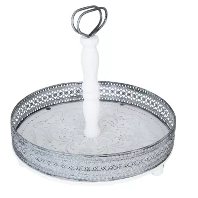 Clayre & Eef Etagere Ø 35x35x32 cm