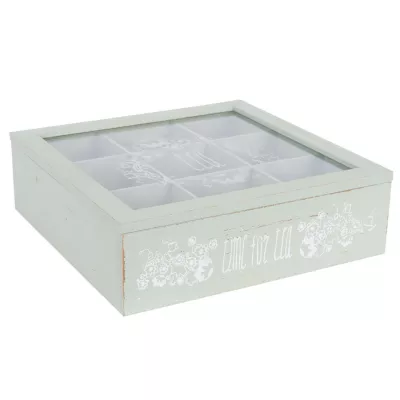 Clayre & Eef Tee-Box 24x24x7 cm