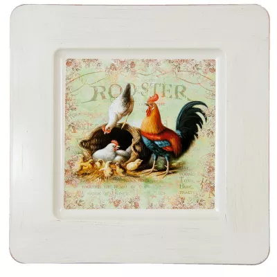 Clayre & Eef Tablett 33x33 cm