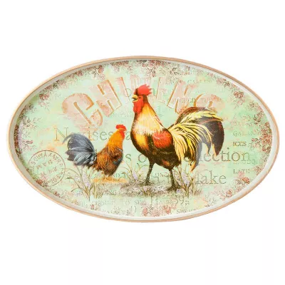 Clayre & Eef Tablett 17x2x28 cm