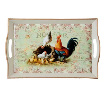 Clayre & Eef Tablett 28x5x44 cm