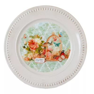 Clayre & Eef Teller Ø 35x2 cm