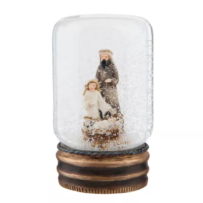 Clayre & Eef Dekofigur Schneekugel Ø 5x9 cm