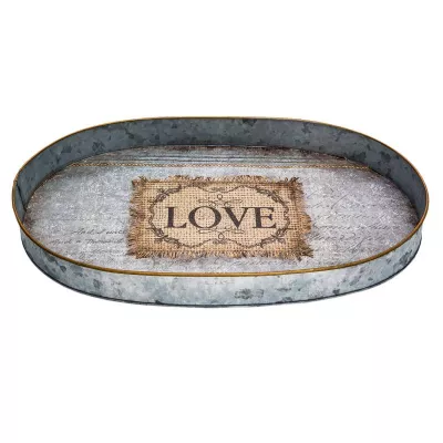 Clayre & Eef Tablett 43x29x4 cm