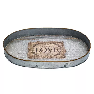 Clayre & Eef Tablett 39x26x4 cm