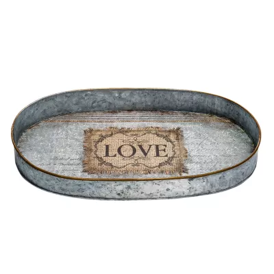 Clayre & Eef Tablett 36x23x4 cm