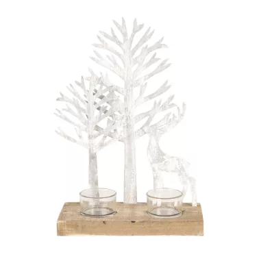Clayre & Eef Teelichthalter   20x10x29 cm