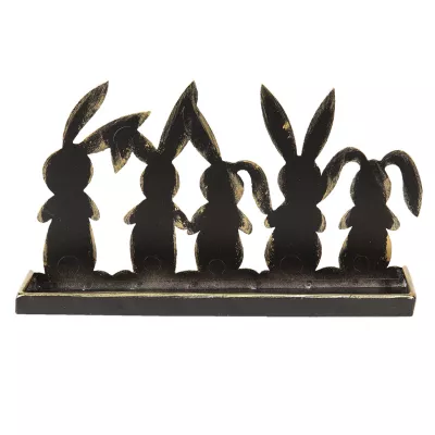 Clayre & Eef Dekoration Kaninchen 20x5x11 cm