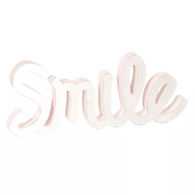 Clayre & Eef Textschild 25x2x10 cm
