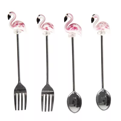 Clayre & Eef Dessertbesteck 14x10x2 cm