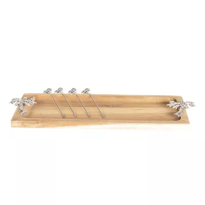 Clayre & Eef Servier Schneidebrett 44x14x4 cm