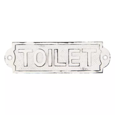 Clayre & Eef Textschild 18x5 cm