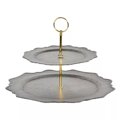 Clayre & Eef Etagere Ø 32x32 cm