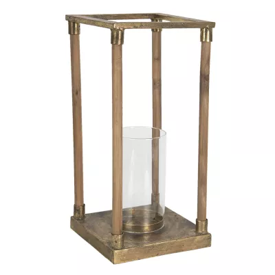 Clayre & Eef Laterne 20x20x42 cm