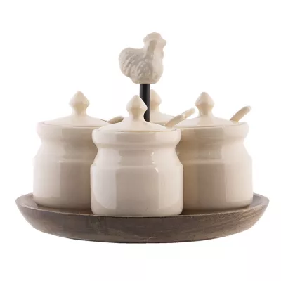 Clayre & Eef Vorratstöpfe (4)» Ø 17x15 cm