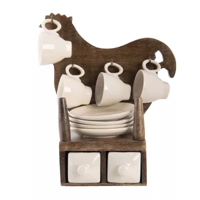 Clayre & Eef Kaffeetasse und» 22x15x31 cm