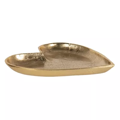 Clayre & Eef Dekorativer Schale Herz 25x24x3 cm