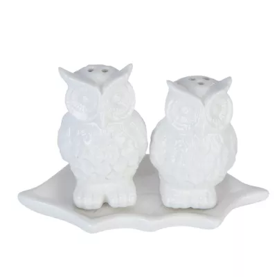 Clayre & Eef Salz und Pfeffer 11x5x7 cm
